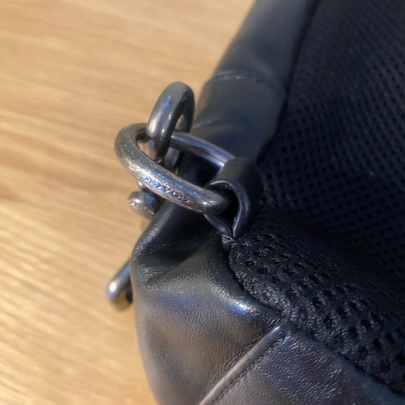 Coach Black Leather Men's Bag - Picture 6 of 10